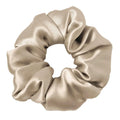 Custom Logo Silk Hair Scrunchies Ponytail Holder Satin Scrunchie Elastic Band Cute Scrunchies Satin Silk-like Hair Tie