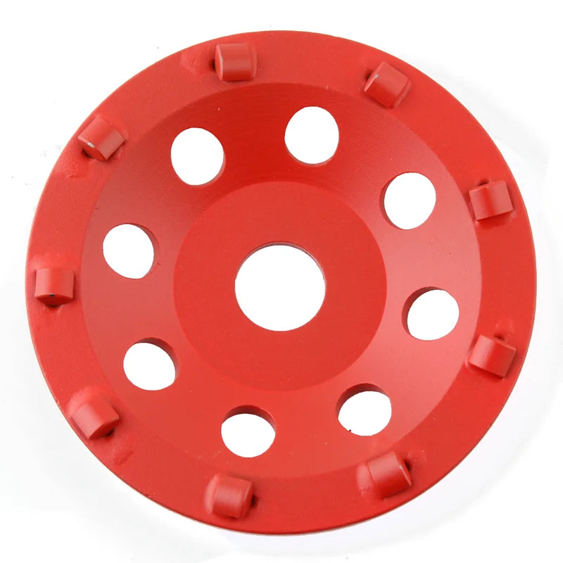SUMO Industrial DIY OEM PCD Grinding Wheel 10mm 12mm for Epoxy Flooring Tools with Excellent Bond and 3-Year Warranty