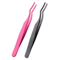 Private Label Custom Eyelash Tweezers Lash Extension Tweezers Makeup Tools