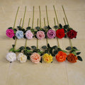 Wholesale 12cm Wedding Decorative Silk Roses Artificial Flowers Rose in Bulk