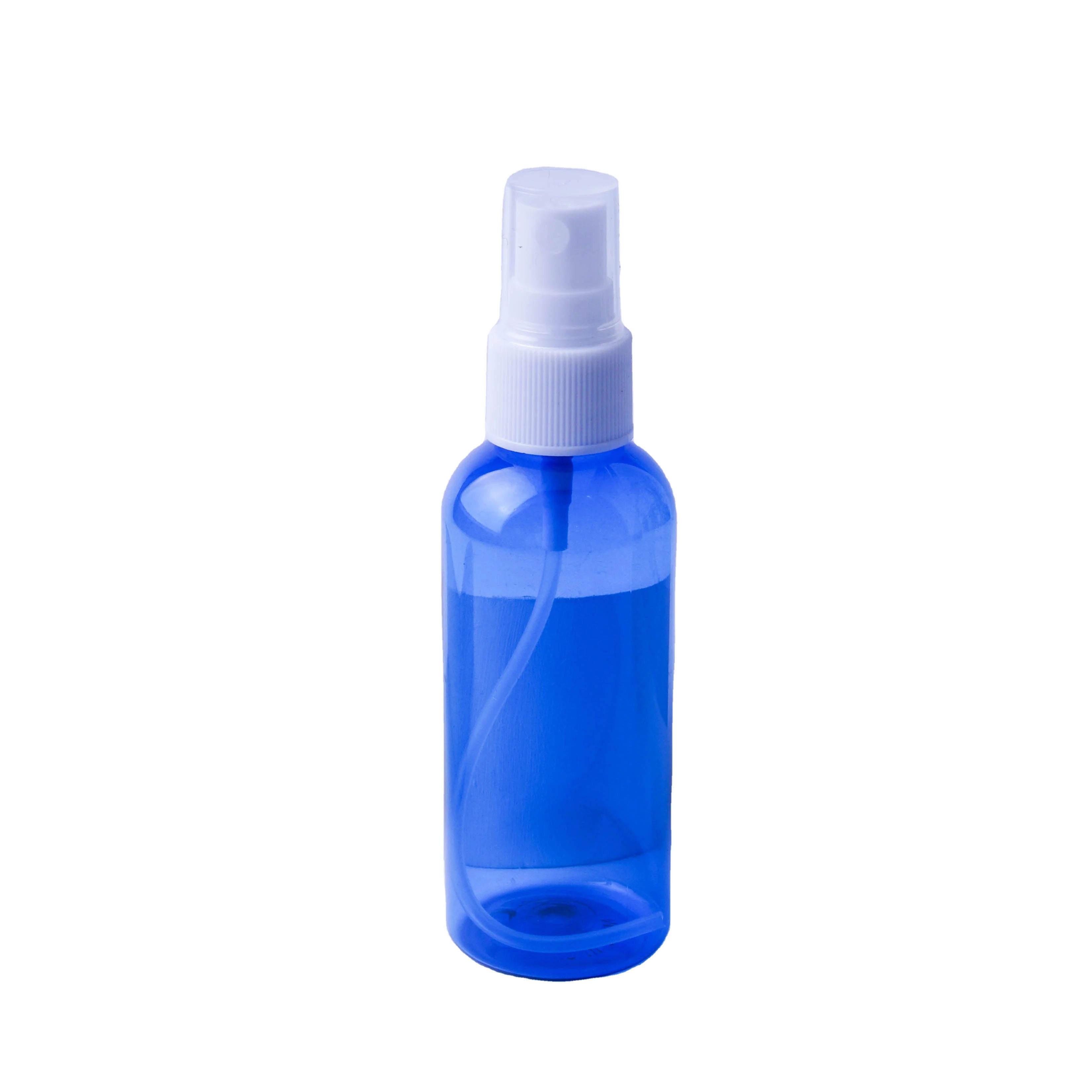 Wholesale 80ml PET Shoulder Perfume Pump Sprayer Colorful Fine Mist Spray Plastic Bottle for Beauty Skincare Packaging