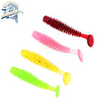 38mm 0.6g TPR Plastic Freshwater Fishing Soft Bait Lures