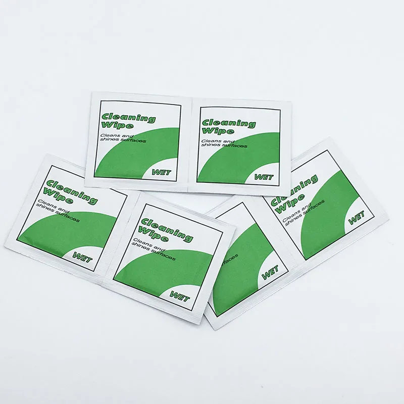 Professional Production Clean Wipes Wet Dry Envelope Style Screen Protector Lens Wipes