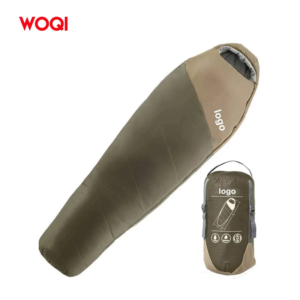 Woqi Hot Travel Spill Resistant Hollow Cotton Thick Mummy Sleeping Bag
