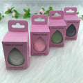 2024 New Arrivals Super Soft Latex Free Microfiber Washable 40x60mm Makeup Sponge Blender Case Customized Color OEM/ODM