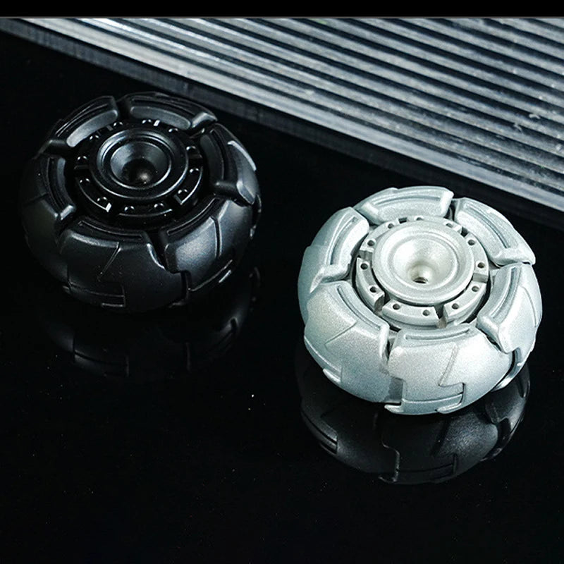 Cool Metal Deformable Alloy Finger Spinners EDC Fidget Sliders Promotional Gift Open Armor Spinning Top Fidget Spinner Toys
