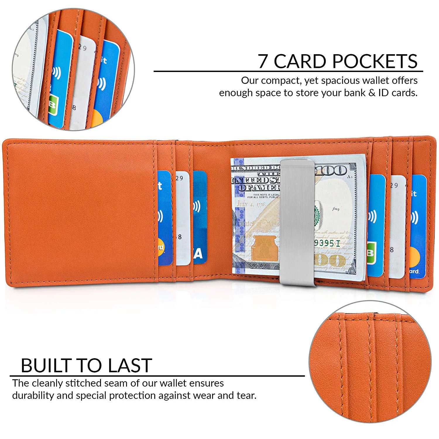 Epsilon Luxury Mini Carteira De Hombres Masculina Feminina Billeteras Mujer Hombre Porte Monnaie Wallet For Men Leather Women