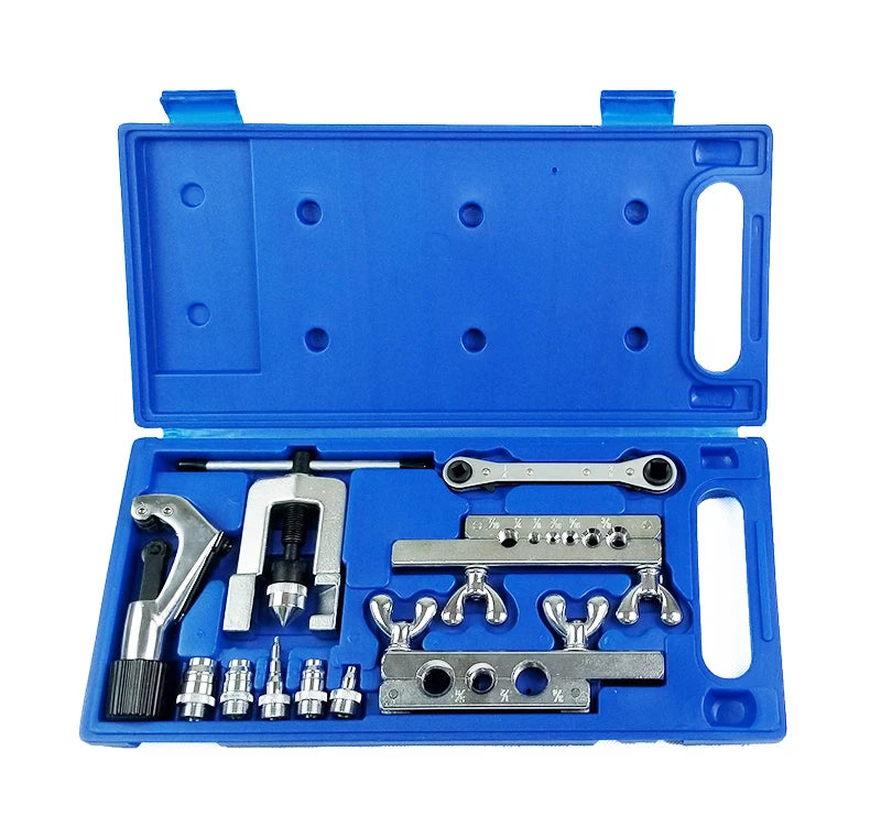 CT-278 RefrigerationAir Conditioner Manual Hand Tools Copper Pipe Flaring Crimping Tool Kit Set