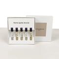 Hard Cover Lid and Base Box Luxurious Perfume Set Packaging Sample Bottle Packaging Box Perfume Box