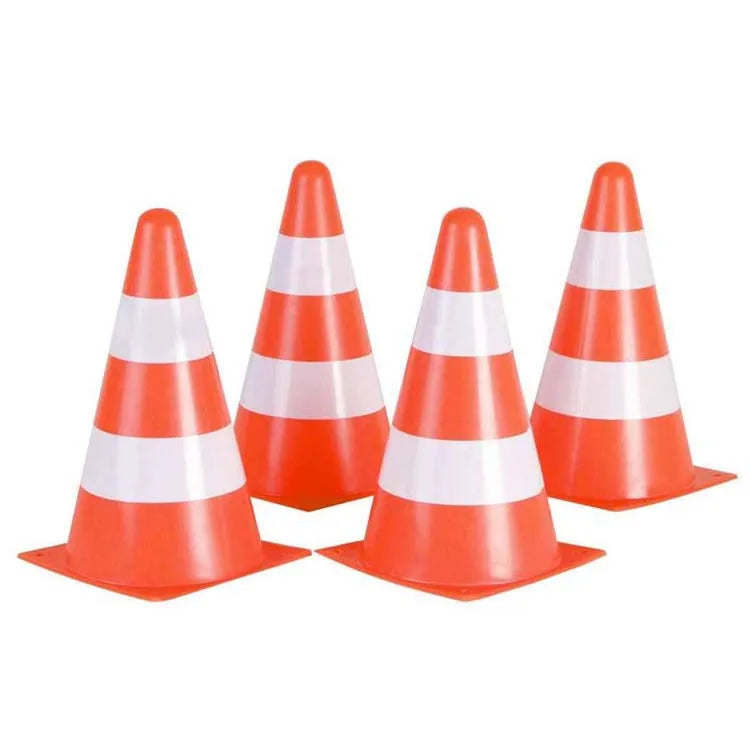 Flexible Traffic Cones PVC Traffic Cone Reflective Marker Cones