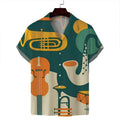 New Arrival Designer Men's Casual Short Sleeve Breathable Printed Chemises