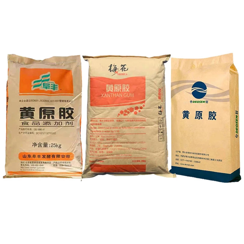 Deosen Fufeng Meihua Clear Bulk Custom Industrial Oilfield Cosmetic 80 200 Mesh Food Grade Xanthan Gum Powder