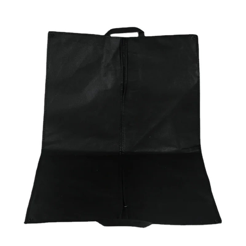 Custom Logo Foldable Non Woven Suit Cover Bag Breathable Garment Bag for Travel Storage Wholesale Dustproof Clothes Cover