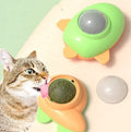 Eco-Friendly Interactive Catnip Toy Plastic Cat Licking Toy with Toothbrush Modeling for Playing