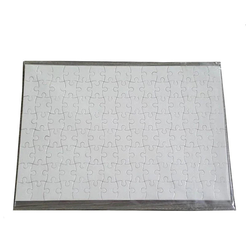 A4 Sublimation Blank Jigsaw Puzzle Photo Frame for Sublimation Printing Cheap Price 120pcs