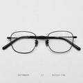 2025 Fashion Luxury Glasses New Vintage Round Pure Titanium Eyewear Comfortable Prescription Eyeglasses Frame for Men