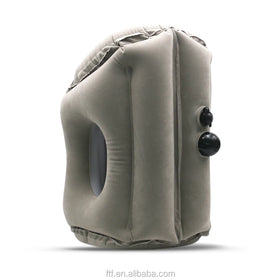 Waterhan FPL4H5329 Lightweight Waterproof Cooling Portable Travel Sleep Aid Comfortable Inflatable PVC Head Neck Rest Pillow