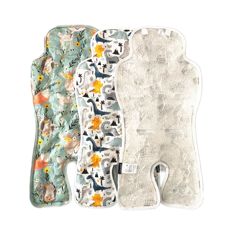 Children Car Kids Car Seat Mat Self Cooling Gel Cold Ice Baby Carriage Baby Seat Pad Cool Stroller Liner