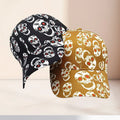 Customizable 100% Polyester Black Running Skull Cap for Women Sporty Style Outdoor Sport Baseball Hat for Spring Summer