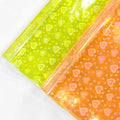 Three-Dimensional Heart-Shaped Clear PVC Film Iridescent Transparent Stretch Soft Water-Soluble for Crafting Plastic Bags