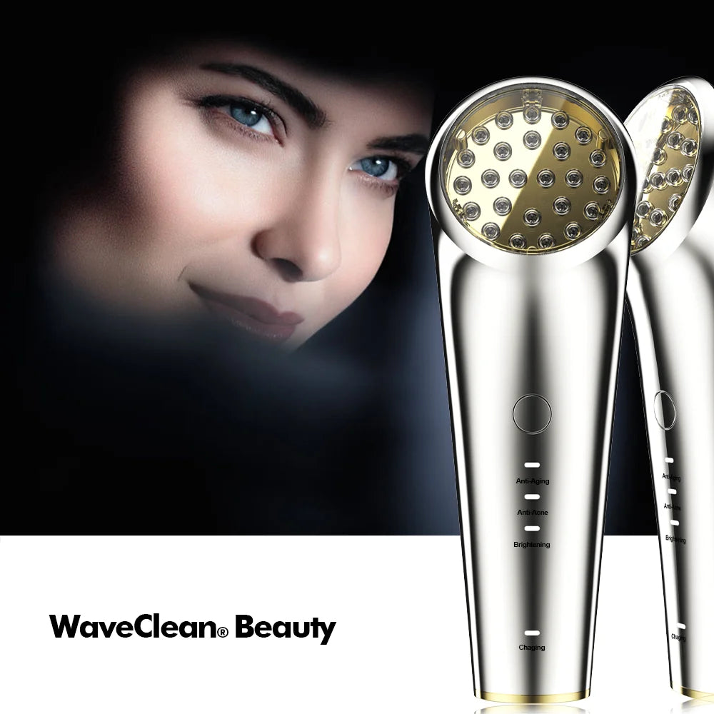 Hot Selling Multifunctional Handheld Beauty Device USB Plug Face Skin Care Machine with Photon Technology Red Hot Photon Face