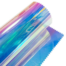 Thickness 0.1-0.15mm Illusory Color PVC for Making Handbags Bags and Shoe Materials and Cosmetic Bag PVC Film