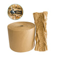 Promotion 70MM 80GSM 90GSM Customized Printing White Brown Kraft Paper Roll Cushion Void Filling Machine for Packing