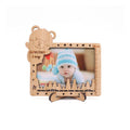 Laser Cut Wooden Newborn Photo Frames for Home Decor