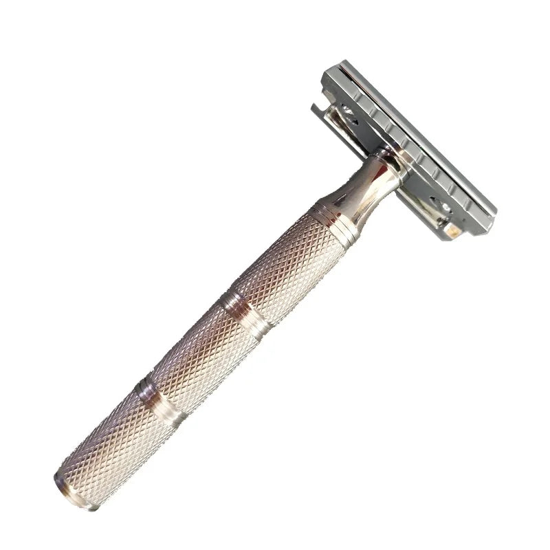 DISHI Top Sales Titanium Handle and Zinc Alloy SB razor Head Shaving Safety razor for Men