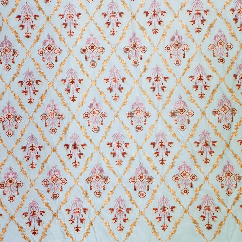 2025 New Bohemian Style French Lace Cotton/Polyester Embroidery Elastic Fabric for Clothing Shoes Bags