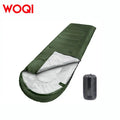 WOQI Portable Three Seasons Camping Waterproof Single Envelope Sleeping Bag Camping Sleeping Bag