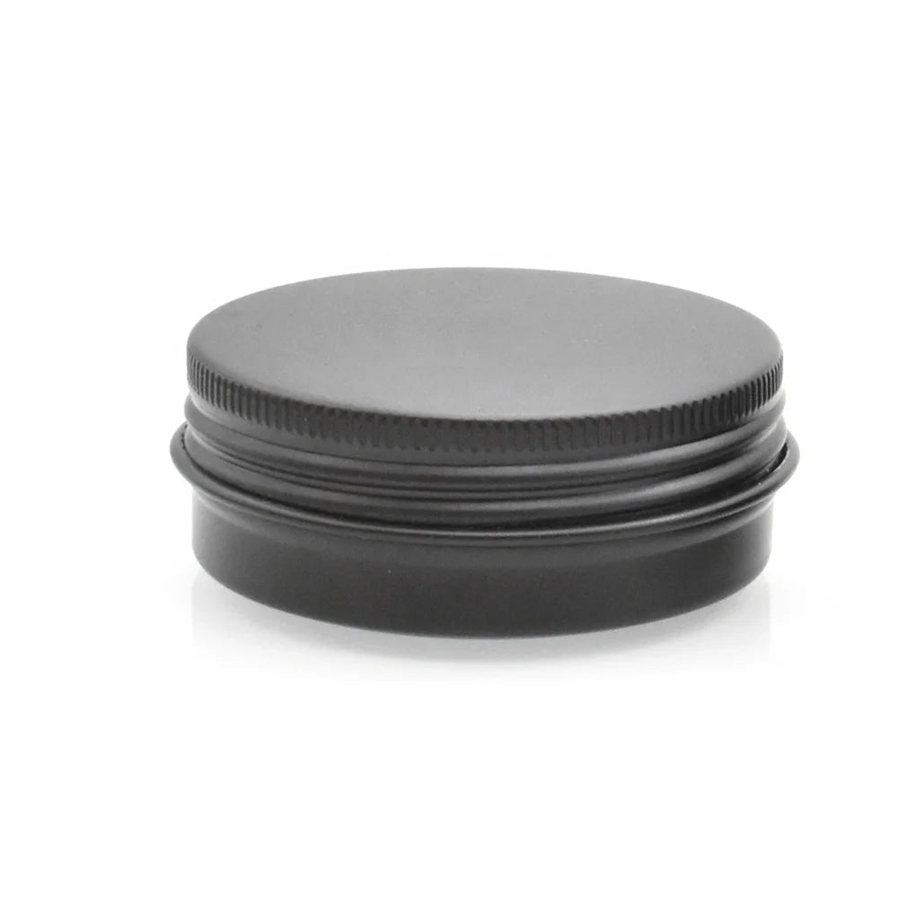 Low MOQ 60ml 100ml 150ml Aluminum Jar for Tea and Candy Food Packaging Aluminum Jar for Aroma Candle