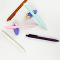 YF Customized Luxury Black Ink Ballpoint Pen Colorful Plastic Metal Business Logo for Kids Students Office & Art Writing