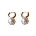 925 Sterling Silver Earrings Personality Pearl Earrings for Women Fashion Jewelry Gift