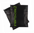 DIY Printed logo Black Gold Poly Mailer Clothing Packaging Shipping Envelopes Plastic Courier Delivery Webshop Mailing Bag