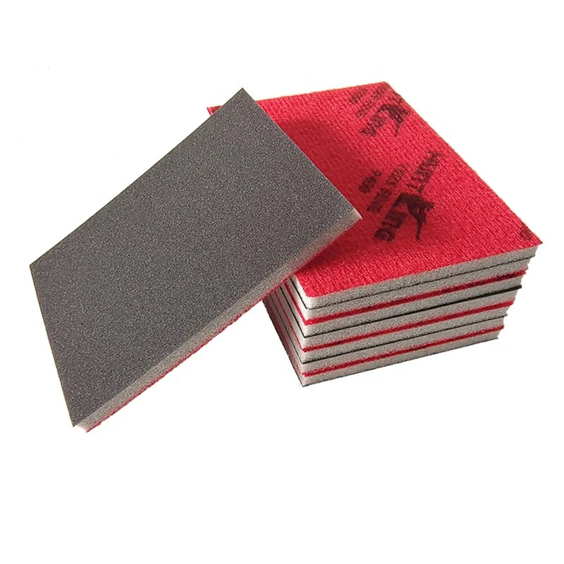 60-Piece Mobile Phone Case Metal Furniture Car Beauty Polishing Sponge Sandpaper for Dry-Grinding Flocking Abrasives Product