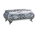 Factory Best Feedback Custom Metal Plated Rectangle Jewelry Box Hand Made Painted Boxes for Girl