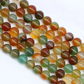 Natural Stone Malachite Agate Green Beads Wholesale DIY Jewelry Gemstone Accessories Loose Beads Stone