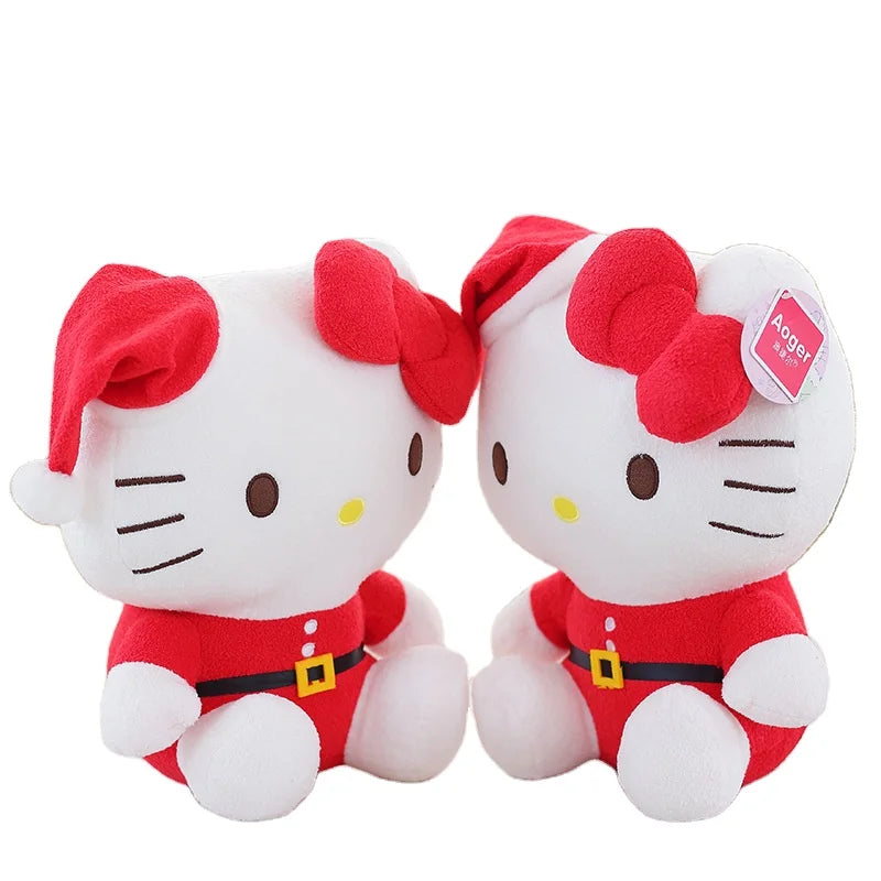 Red Xmas Kt Cat Doll Hi Kitty Plush Toy Sourcing Agent Christmas White the Kitty Plush Toys Kt Cats Easter Kitty Stuffed Dolls