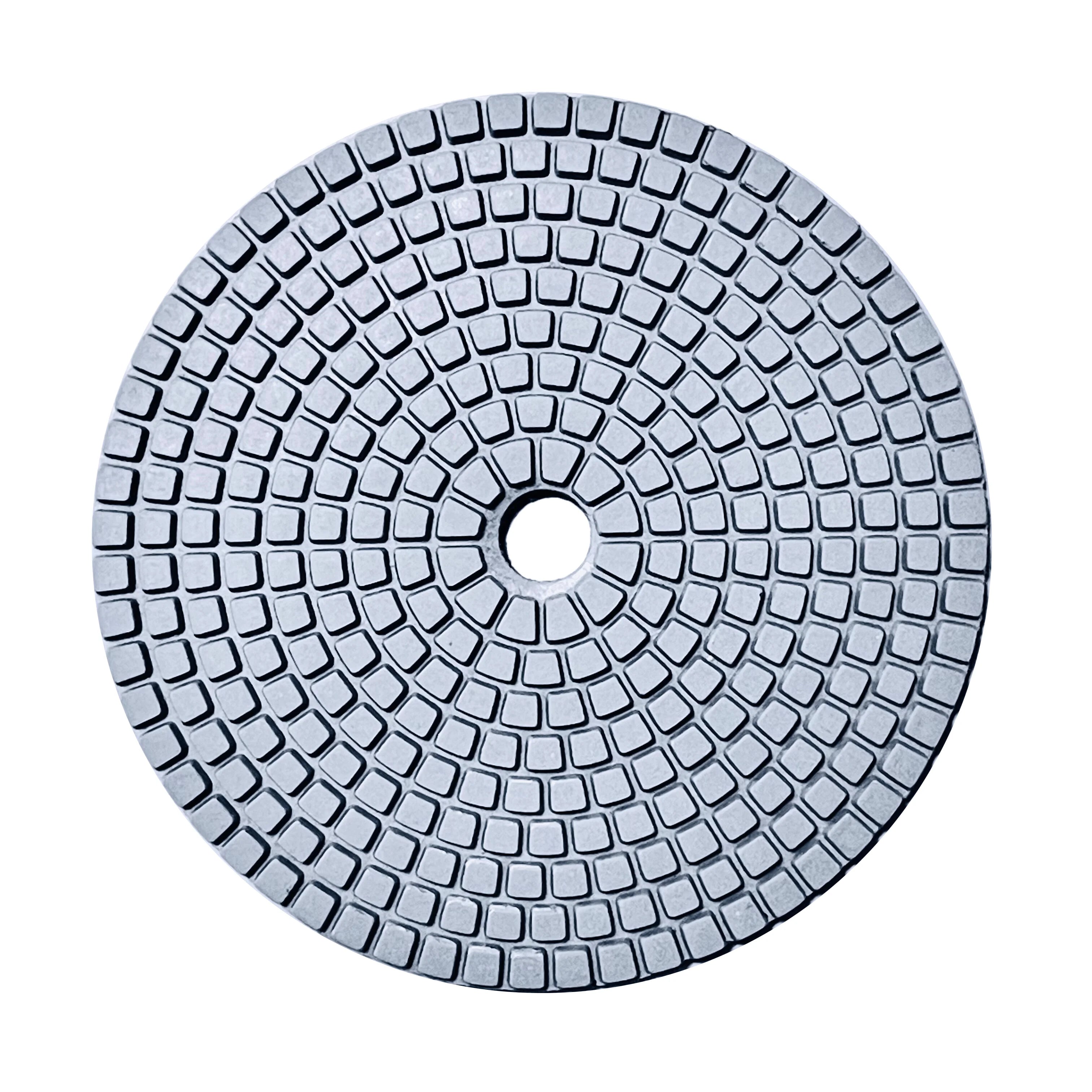 5 Inch Wet Flexible Diamond Polishing Buffing Pads for Marble and Granite