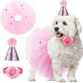 Wholesale Cheer Skirt Hat Dog Birthday Party Pack Set