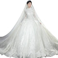 French Style Main Wedding Dress New Style Bride Trailing Mori Super fairy Dream Simple Court