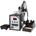 Chuera 376D+ 90W Automatic Tin Feeder Soldering Station Hand or Foot Press Control Lead Free ESD Feeding Tin Soldering Machine