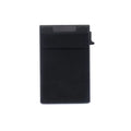 Stretch Front Pocket Aluminum RFID Blocking Credit Card & Business Card Holder with Automatic -Up Box Card Case