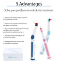 Dental Color Ultrasonic Activator Handpiece With 60 Tips Wireless Root Canal Endo Ultra Activator for Root Canal Irrigation