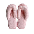 Flip Flops Fur Slippers for Women Fuzzy Comfortable Furry Spa House Slipper for Ladies Cozy Light Pink Thongs Slides