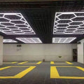 2022 Hot Sale Car Wash Hexagon Led Detailing Lights for Garage Auto Repair Auto Workshop Lighting Wholesale in China