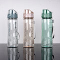 Smooth Drinking Nozzle Leak Proof Lid Large Capacity Portable Rope Design Sport Plastic Sports Water Bottle