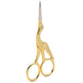 Gold Crafting Threading Scissors for Sewing & Embroidery Manual Sewing Handicraft DIY Tool for Needlework & Art Work