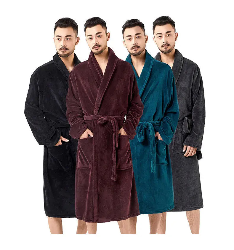 Wholesale  Custom Good Quality Luxury Polyester Yarn Knitted Men's and Women's Pajamas Party Hotel Batheode Logo Customized